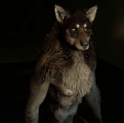 Syrinxo的狼人Male Werewolf